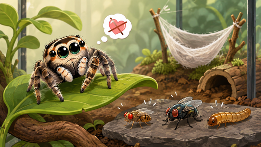 Why Is My Jumping Spider Not Eating? | SpoodFood