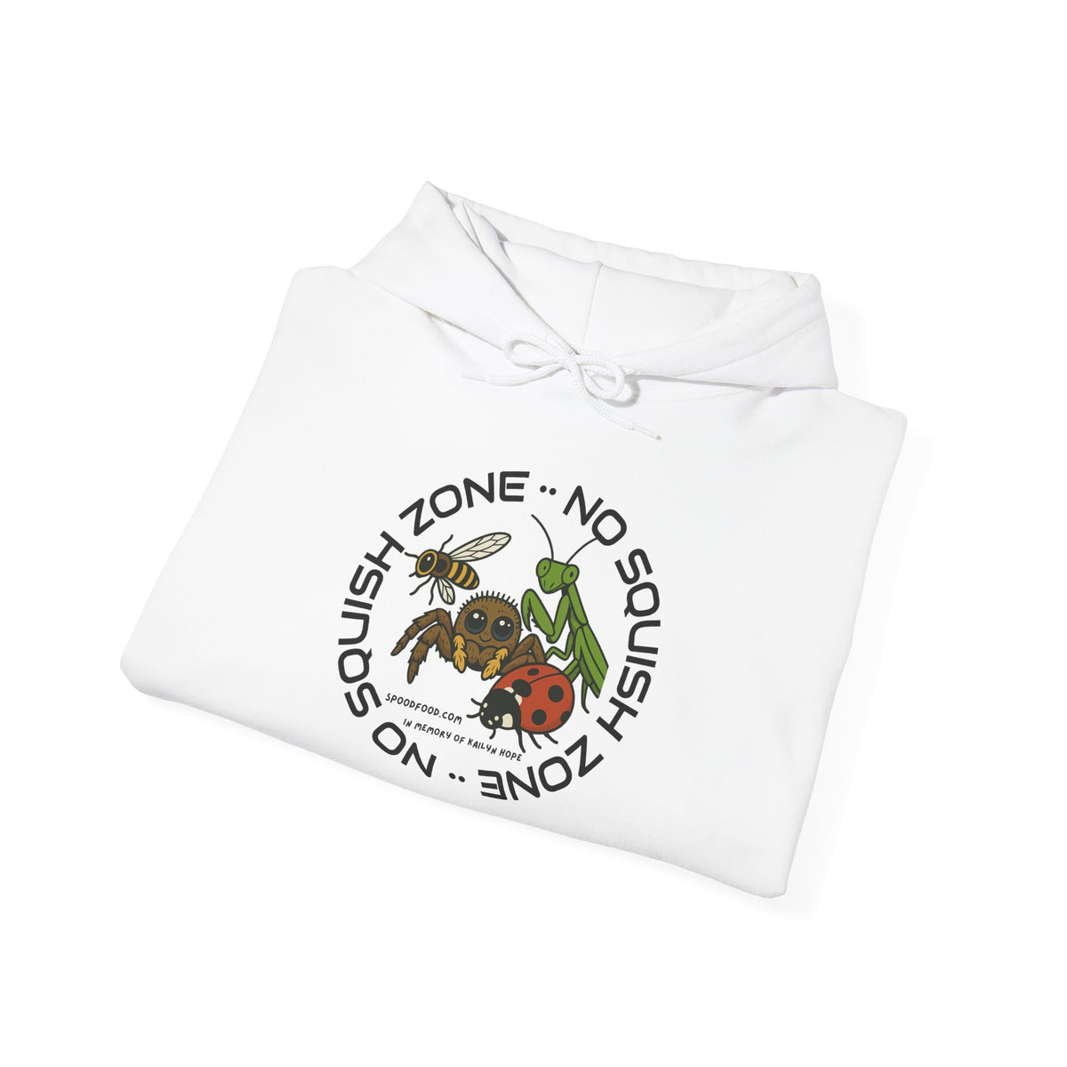 No Squish Zone - Hoodie - Front Design