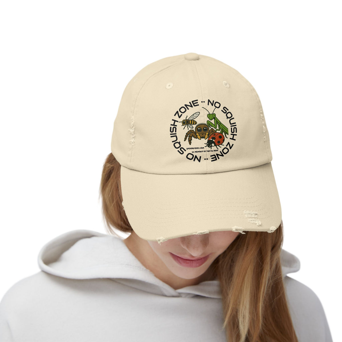No Squish Zone - Distressed Cap