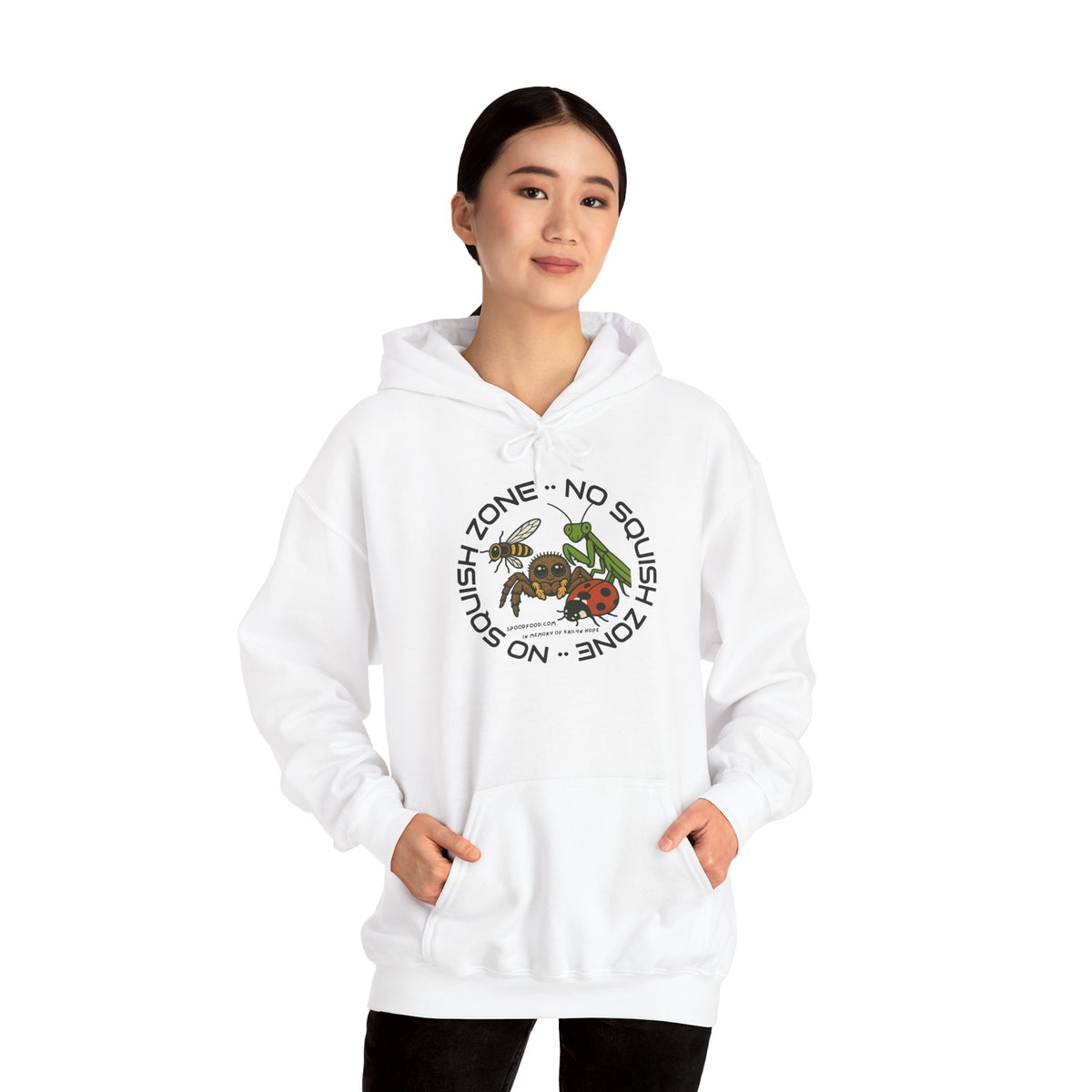 No Squish Zone - Hoodie - Front Design