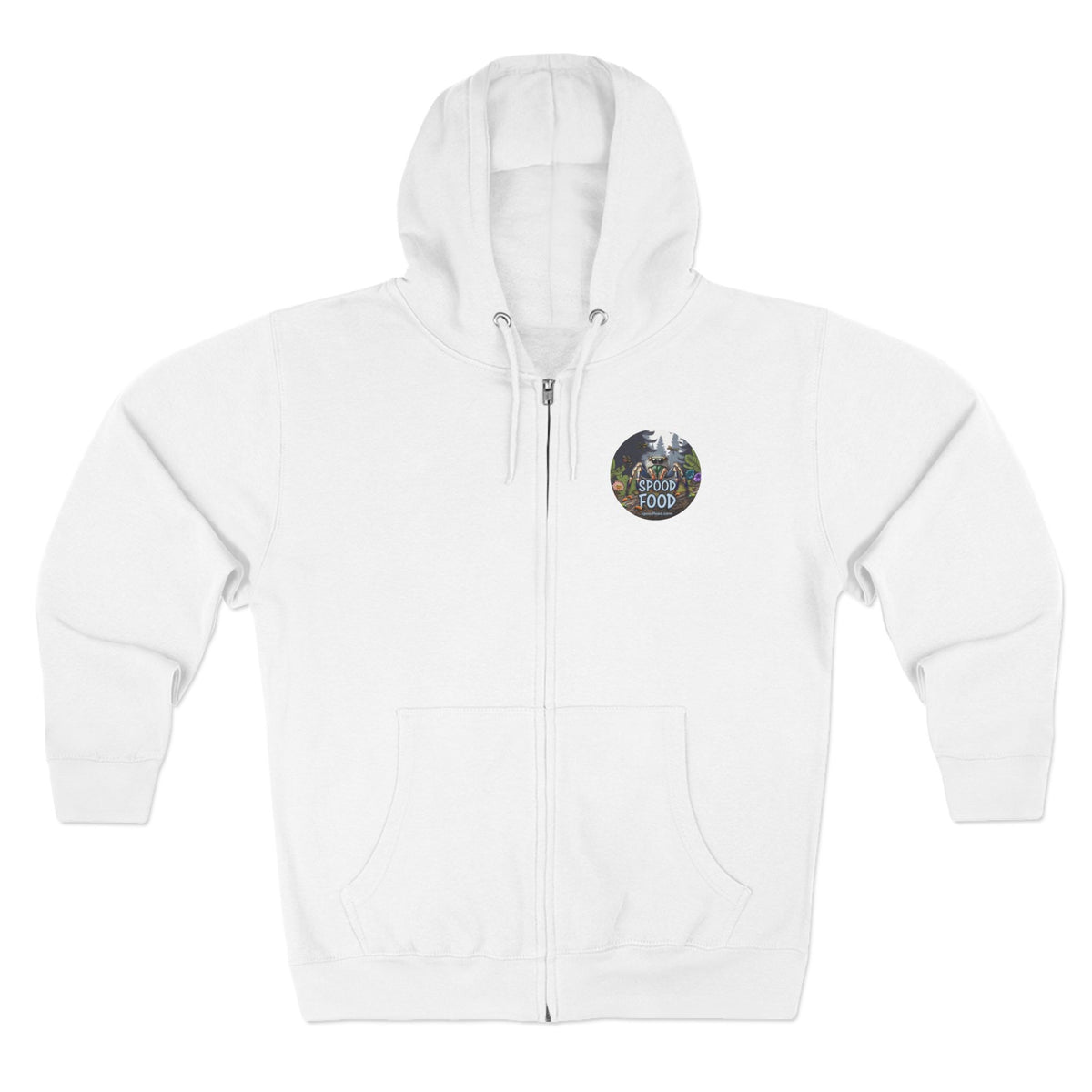 No Squish Zone  - Zip Up Hoodie