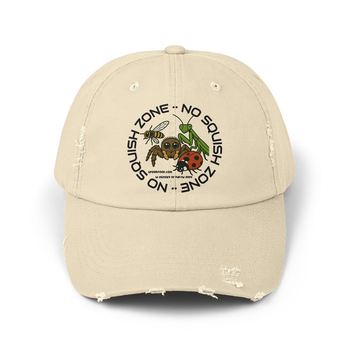 No Squish Zone - Distressed Cap