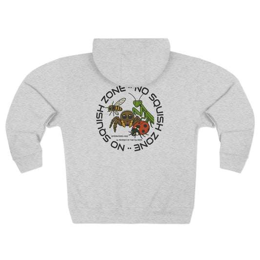 No Squish Zone  - Zip Up Hoodie