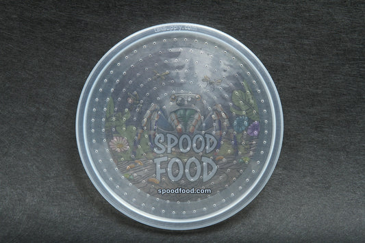 4.5" Pinhole Vented lids for deli cups image 0