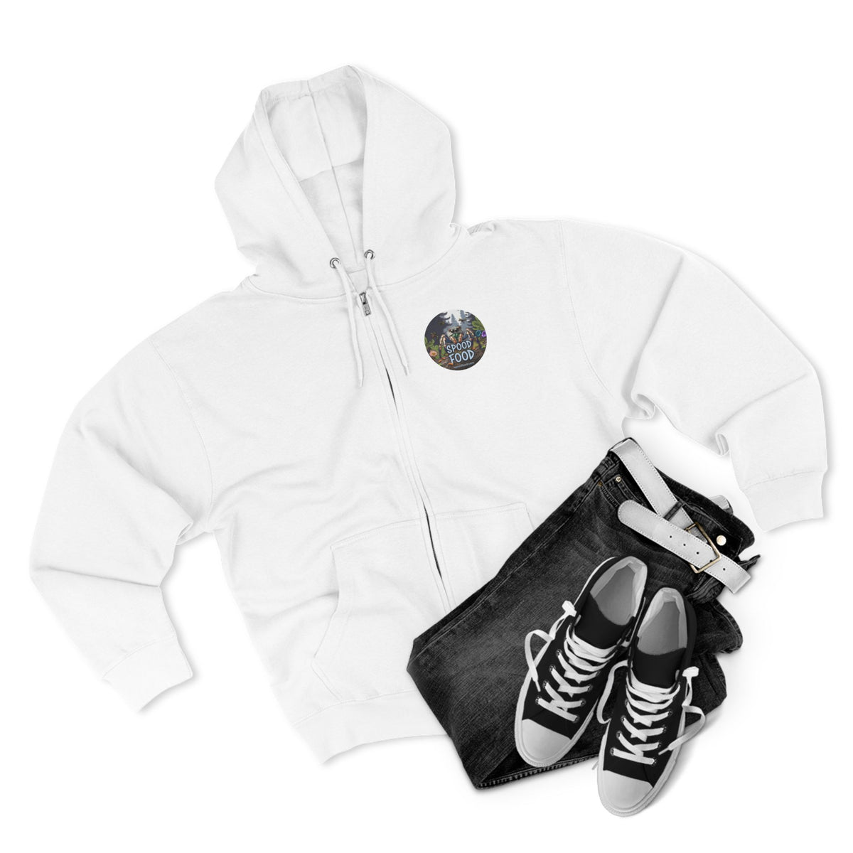 No Squish Zone  - Zip Up Hoodie