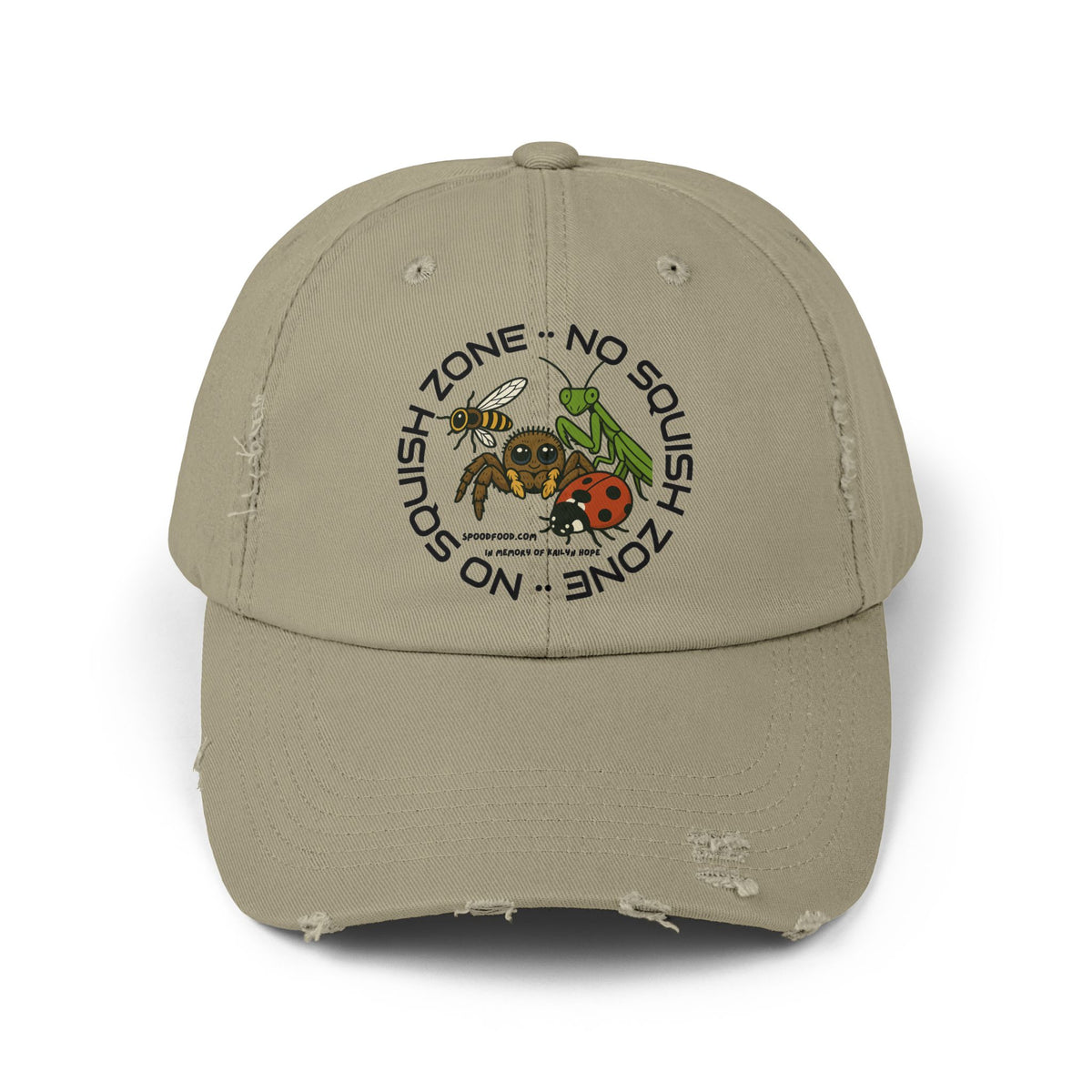 No Squish Zone - Distressed Cap